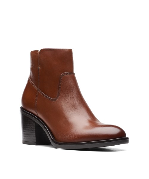 Clarks - Valvestino Lo Dark Tan Leather Clarks - Valvestino Lo Dark Tan Leather